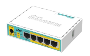 MIKROTIK RouterBOARD hEX POE Lite (RB750UPr2) (RouterOS Level 4)